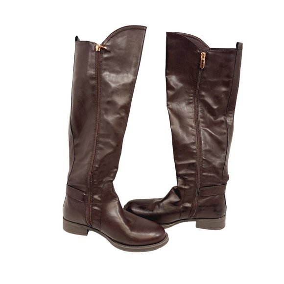 G.C. Shoes Macey Riding Boot‎ - Brown - Size 7 - Picture 1 of 9